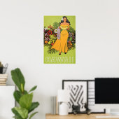 Hawaii-reisposter Poster (Thuiskantoor)
