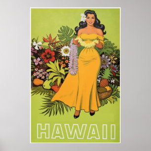 Hawaii-reisposter Poster