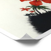 Hawaii reisposter  poster (Hoek)