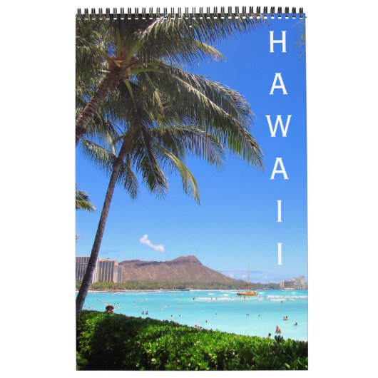 Hawaii reizen 2025 kalender (Hoes)