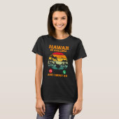 Hawaii roept ik moet naar het strand gaan zomervak t-shirt (Voorkant volledig)