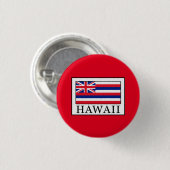 Hawaii Ronde Button 3,2 Cm (Voorkant /achterkant)