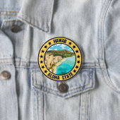 Hawaii Ronde Button 7,6 Cm (In situ)