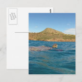 Hawaii-schildpad Briefkaart (Voorkant / Achterkant)