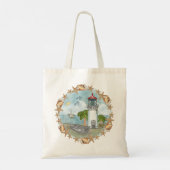 Hawaii Shells Lighthouse Tote Bag (Achterkant)