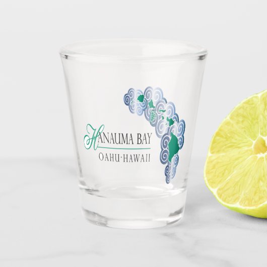 Hawaii Shot glass Glas (Voorkant)