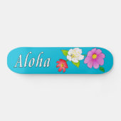 Hawaii Skateboard Floral Aloha Skateboards (Horizontaal)