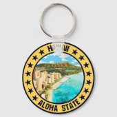 Hawaii Sleutelhanger (Achterkant)