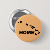 Hawaii-startpunt weg van de Button Badge Pin (Voorkant /achterkant)