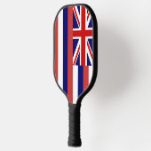 Hawaii State Flag Pickleball Paddle (Links)