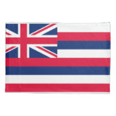 Hawaii State Flag Print Patriot Kussensloop (Achterkant)
