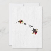 Hawaii State Rustic Birthday Party Invitation (Dos)