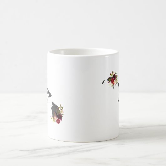 Hawaii State Rustiek Land Bruiloft Monogram Koffiemok (Center)