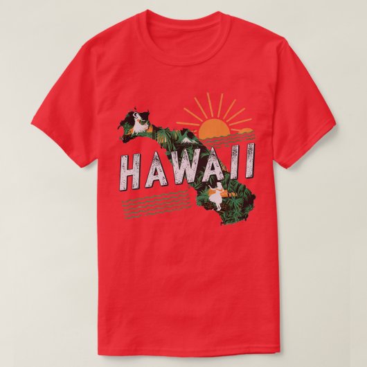 Hawaii State TShirt (Design devant)