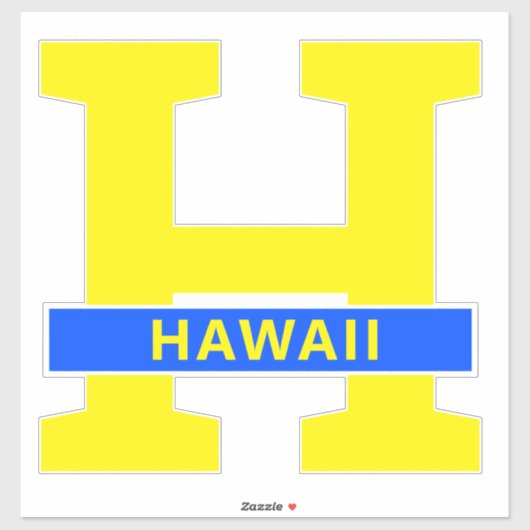 Hawaii Sticker (Vel)