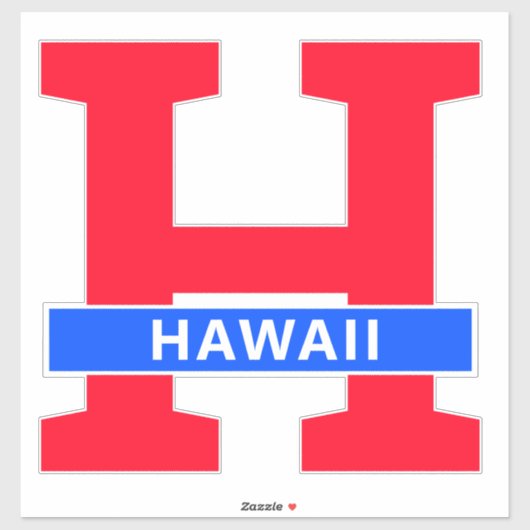 Hawaii Sticker (Vel)