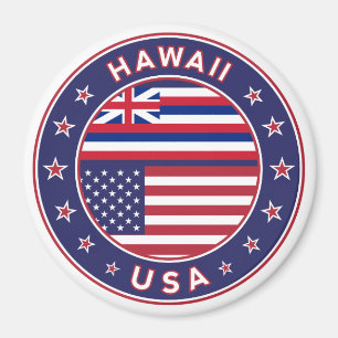 Hawaii sticker, Hawaii, Verenigde Staten van Ameri Magneet