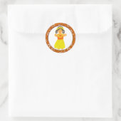 Hawaii ~ Stickers Fille Hawaiienne (Sac)