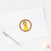 Hawaii ~ Stickers Fille Hawaiienne (Enveloppe)
