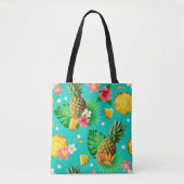 Hawaii stijl ananas Canvas tas (Voorkant)