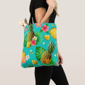 Hawaii stijl ananas Canvas tas (Dichtbij)