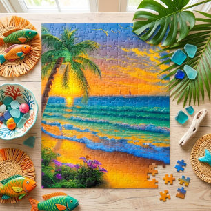 Hawaii strand landschap legpuzzel