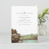 HAWAII strand op het eiland Save the Date Kaart (Staand voorkant)