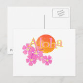 Hawaii Sun Briefkaart (Voorkant / Achterkant)