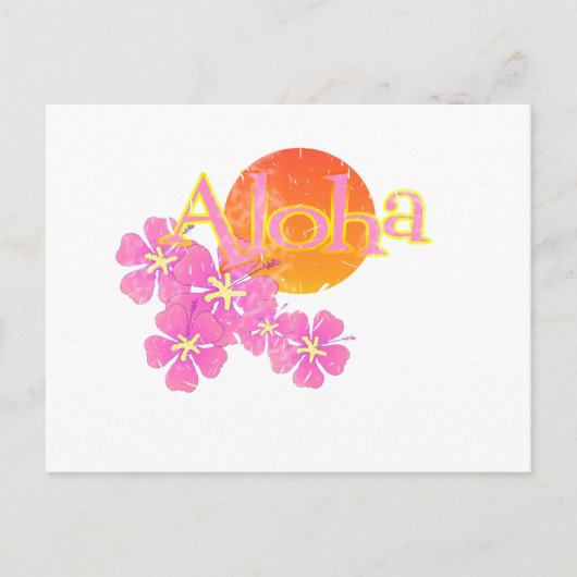Hawaii Sun Briefkaart (Voorkant)