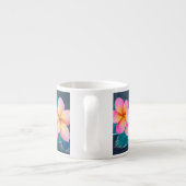 Hawaii Sunrise Plumeria Espresso Mug (Dos)