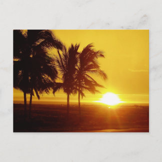 Hawaii Sunset Briefkaart