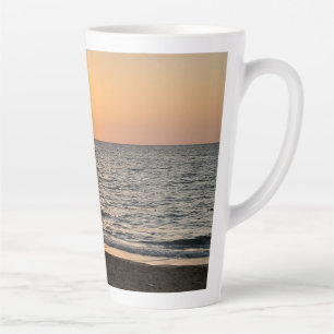 Hawaii Sunset Photo Latte Mug