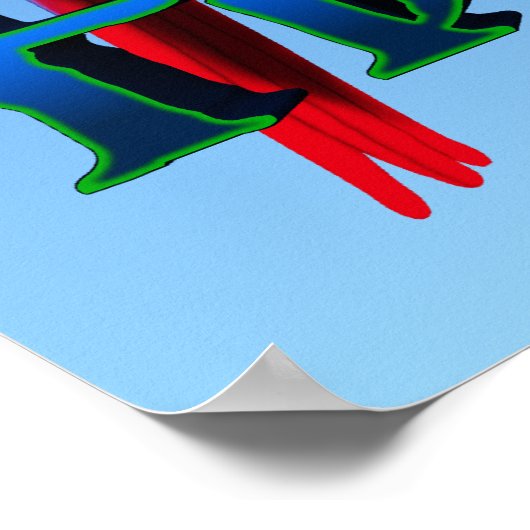 Hawaii Sunset Poster (Hoek)