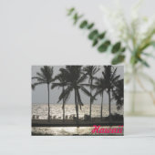 Hawaii Sunset Travel Briefkaart (Staand voorkant)