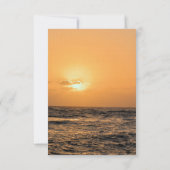 Hawaii Sunset Wedding RSVP (Dos)