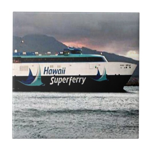 Hawaii Superferry Tegeltje (Voorkant)