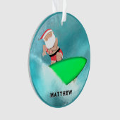 Hawaii Surfen Vakantie Gift Ornament (voorkant)