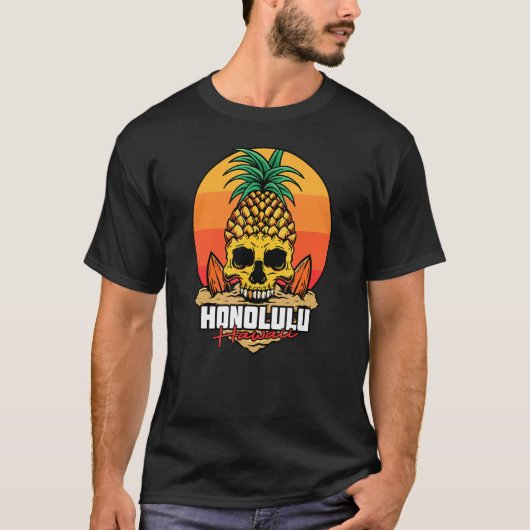 Hawaii Surfer I Honolulu Surf I Honolulu Hawaii T-shirt (Voorkant)