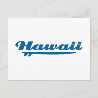 Hawaii surfplank briefkaart