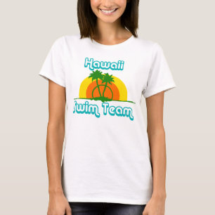 Hawaii Swim Team Retro T-Shirt