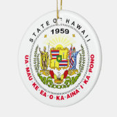 Hawaii-teken Keramisch Ornament (Links)