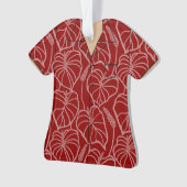 Hawaii-thema shirt acrylaat aandenken ornament (voorkant)