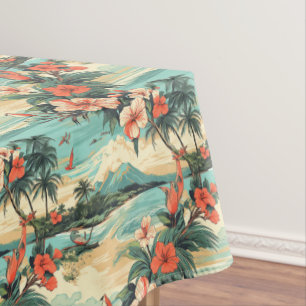 Hawaii Thème Beach Party Nappe