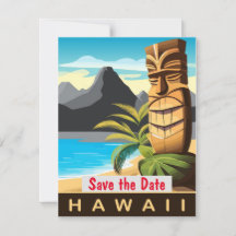 Hawaii Tiki Strand Vintage