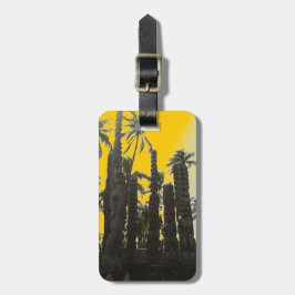 Hawaii tiki thema reizen bagagelabel