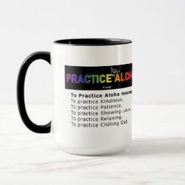 Hawaii to Practice Aloha Shaka (Hang los) Koffie Mok