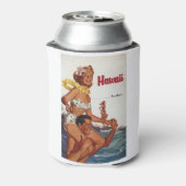 Hawaii Travel Art Blikjeskoeler (Blikje Achterkant)