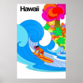 Hawaii Travel Poster (Voorkant)