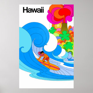 Hawaii Travel Poster
