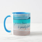 Hawaii Tropical Beach Peace Sandy Feet Script Mok (Links)